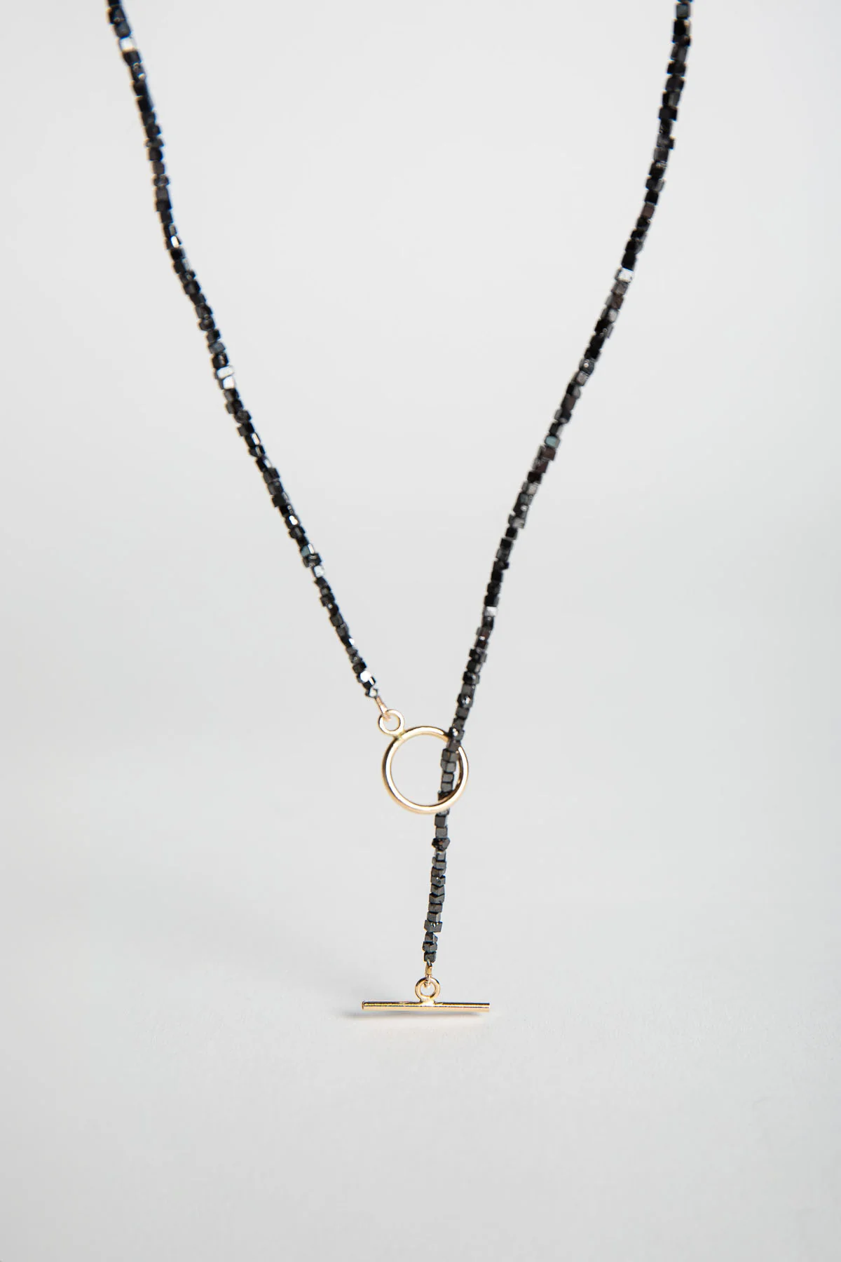 JOANNE FISKE | LARGE BLACK DIAMOND STRAND NECKLACE - Image 2