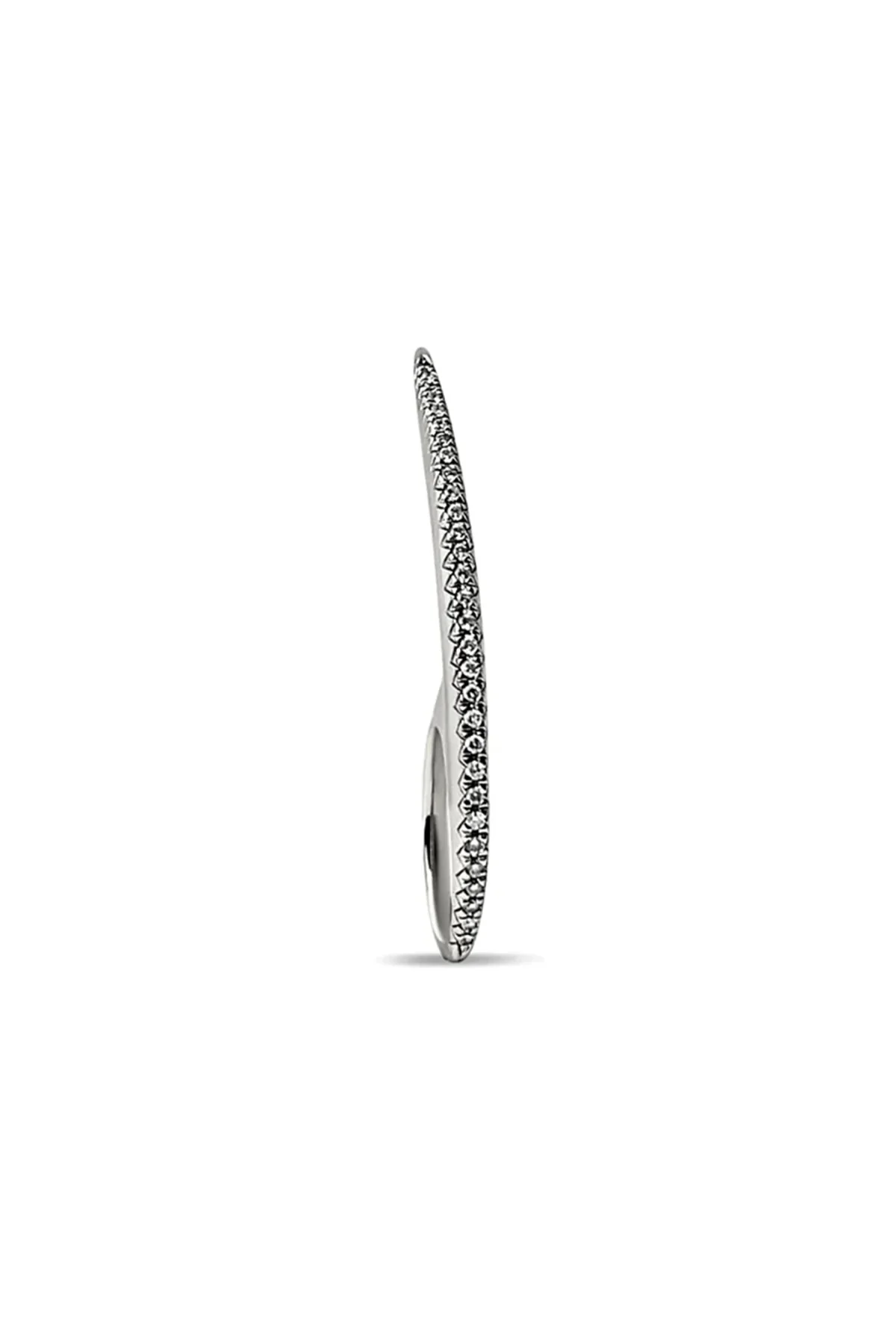 JOVANA DJURIC | LARGE SILVER DIAMOND SLICE RING - Image 3