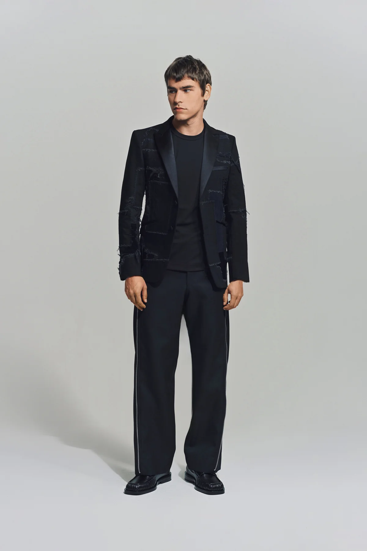 JUNYA WATANABE | DENIM PATCHWORK BLAZER