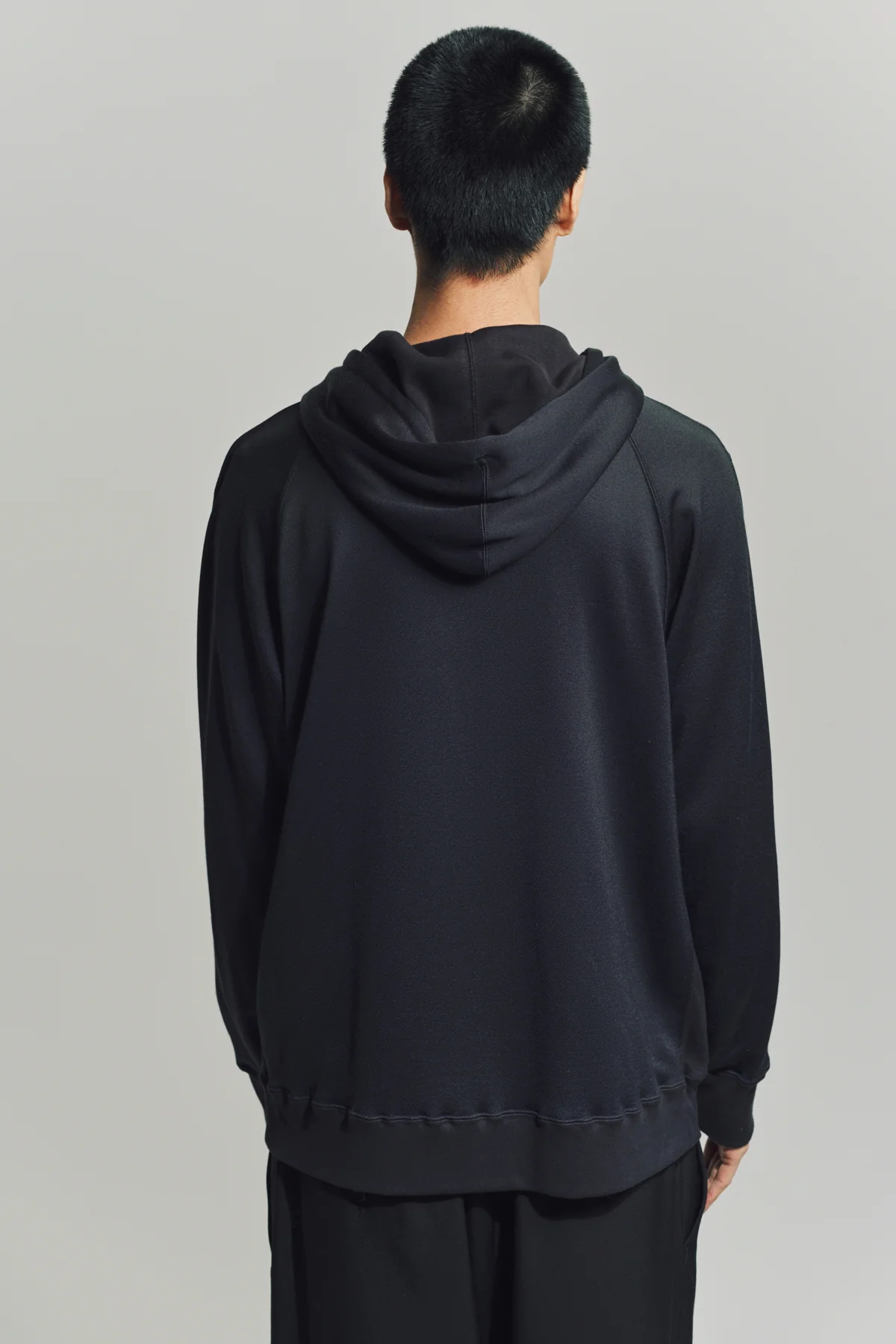 JUNYA WATANABE | FRENCH TERRY PATCHWORK HOODIE - Image 4