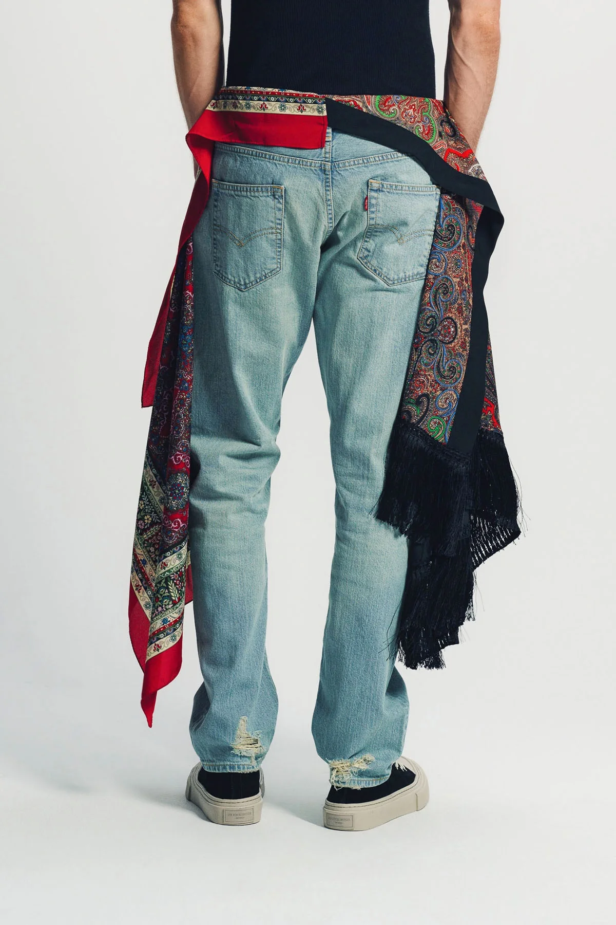 JUNYA WATANABE | LEVI'S BANDANA JEANS - Image 4