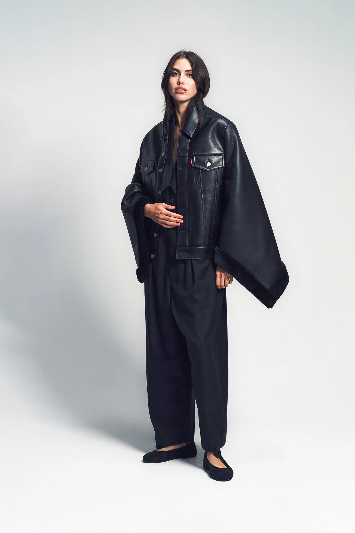 JUNYA WATANABE | LEVI'S FAUX LEATHER JACKET