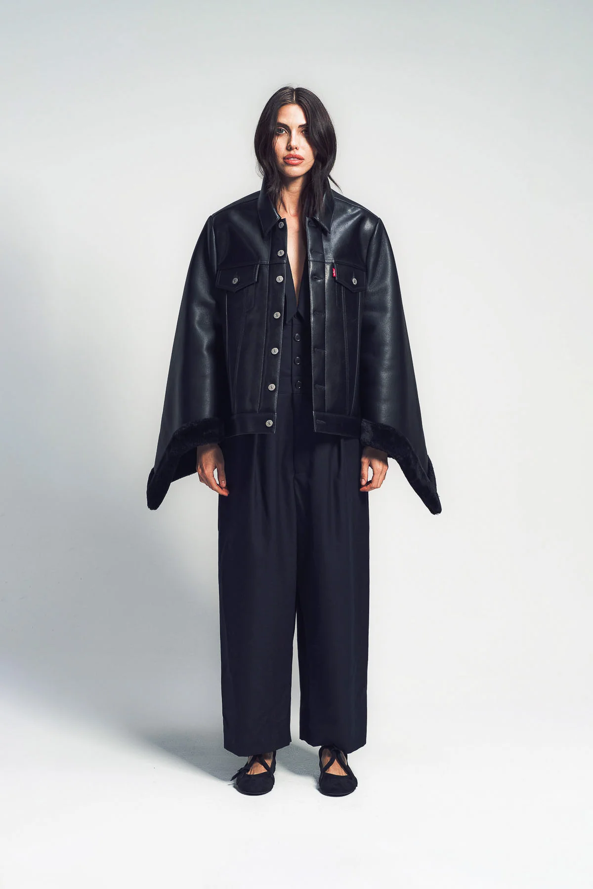 JUNYA WATANABE | LEVI'S FAUX LEATHER JACKET - Image 2