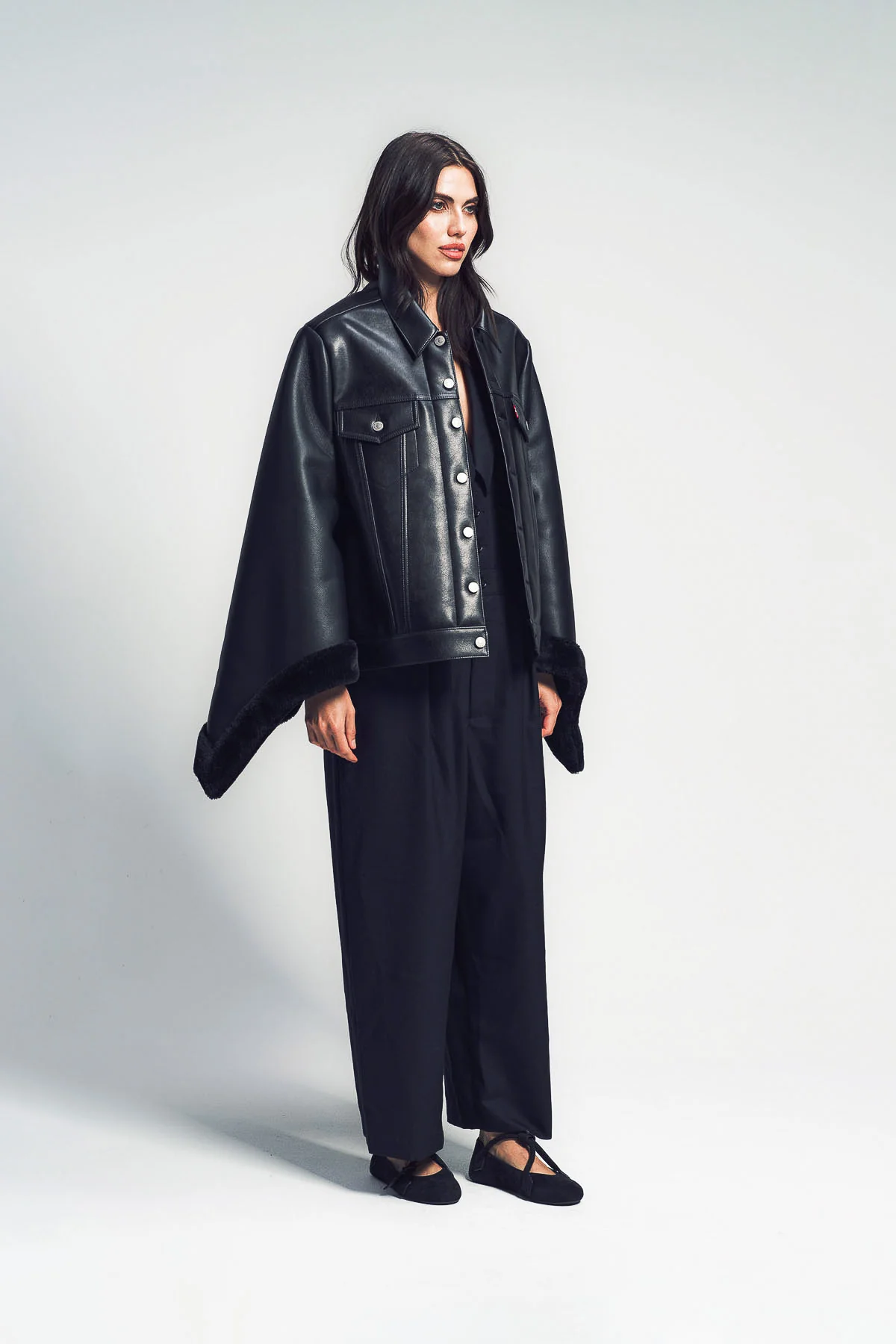 JUNYA WATANABE | LEVI'S FAUX LEATHER JACKET - Image 5