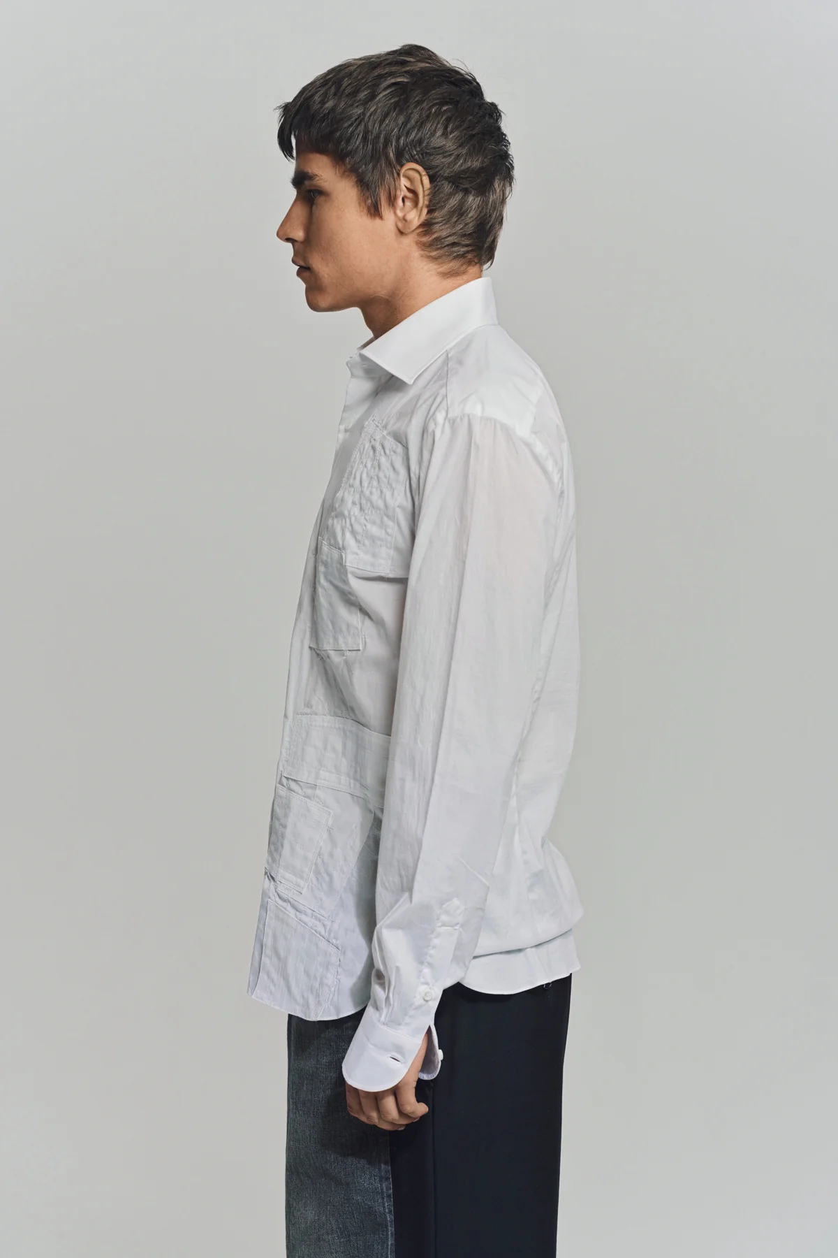 JUNYA WATANABE | LUIGI BORRELLI LONG SLEEVE POPLIN SHIRT - Image 3