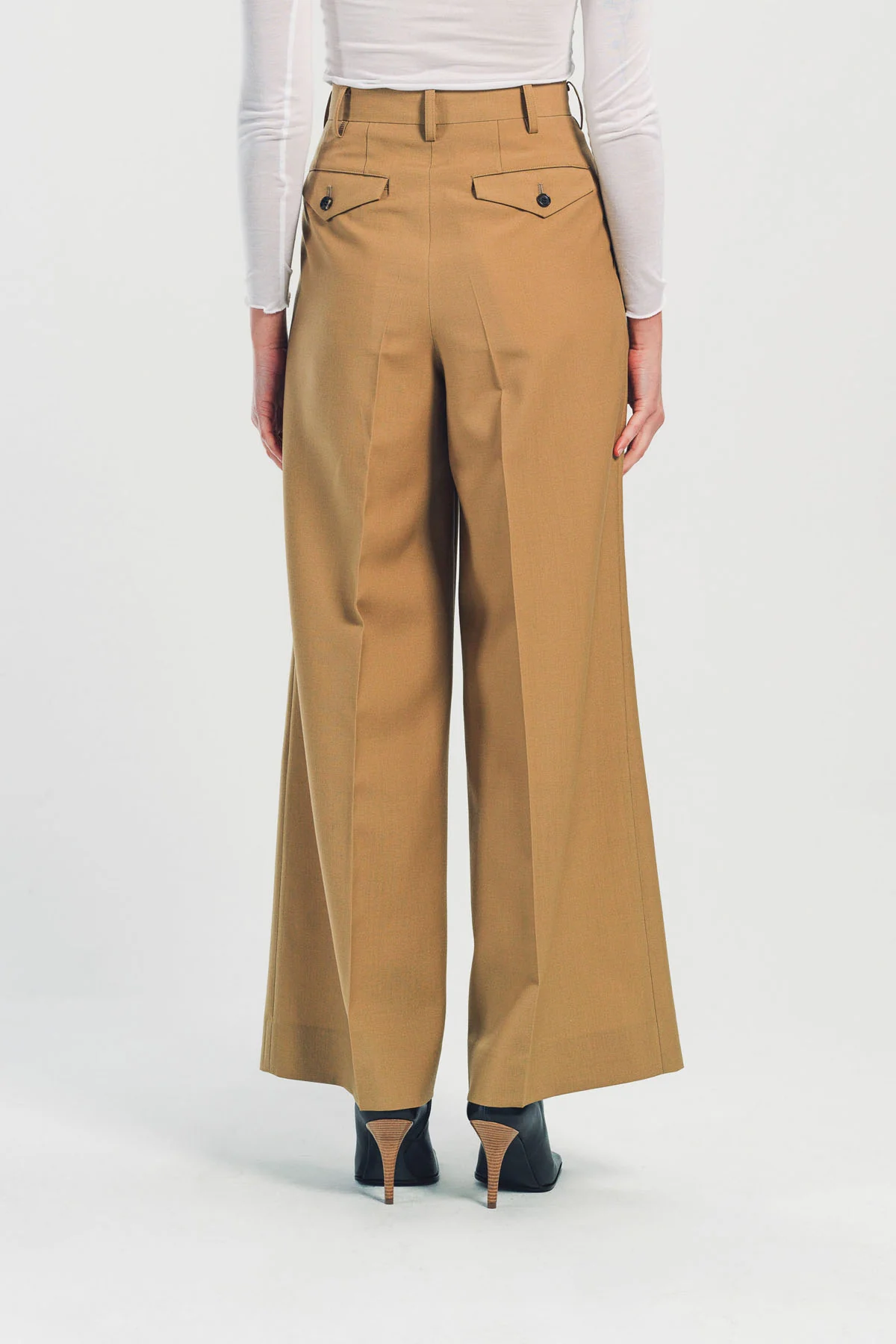 JUNYA WATANABE | MOHAIR POPLIN PANTS - Image 4