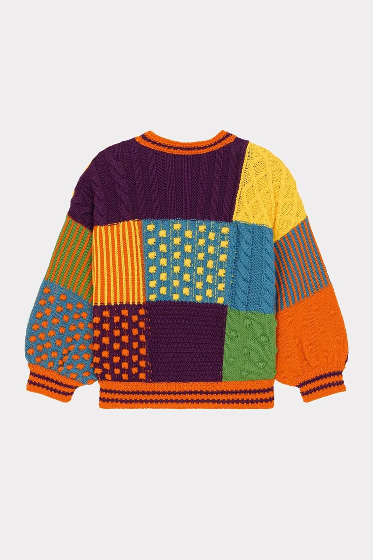 KENZO | PATCHWORK CABLE JUMPER - Image 2
