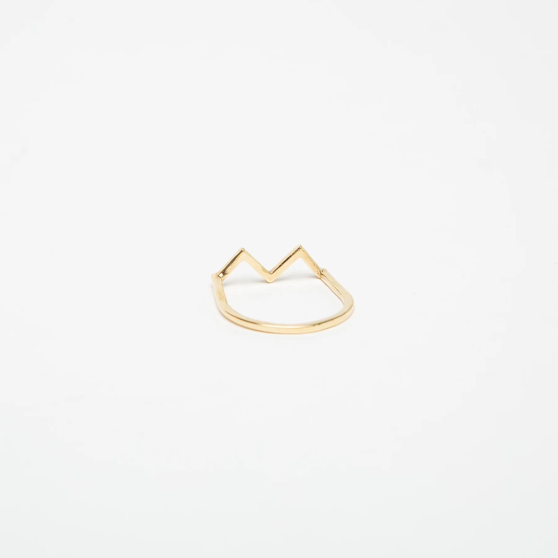 KWIT | 14K GOLD MW ZIG ZAG RING - Image 5