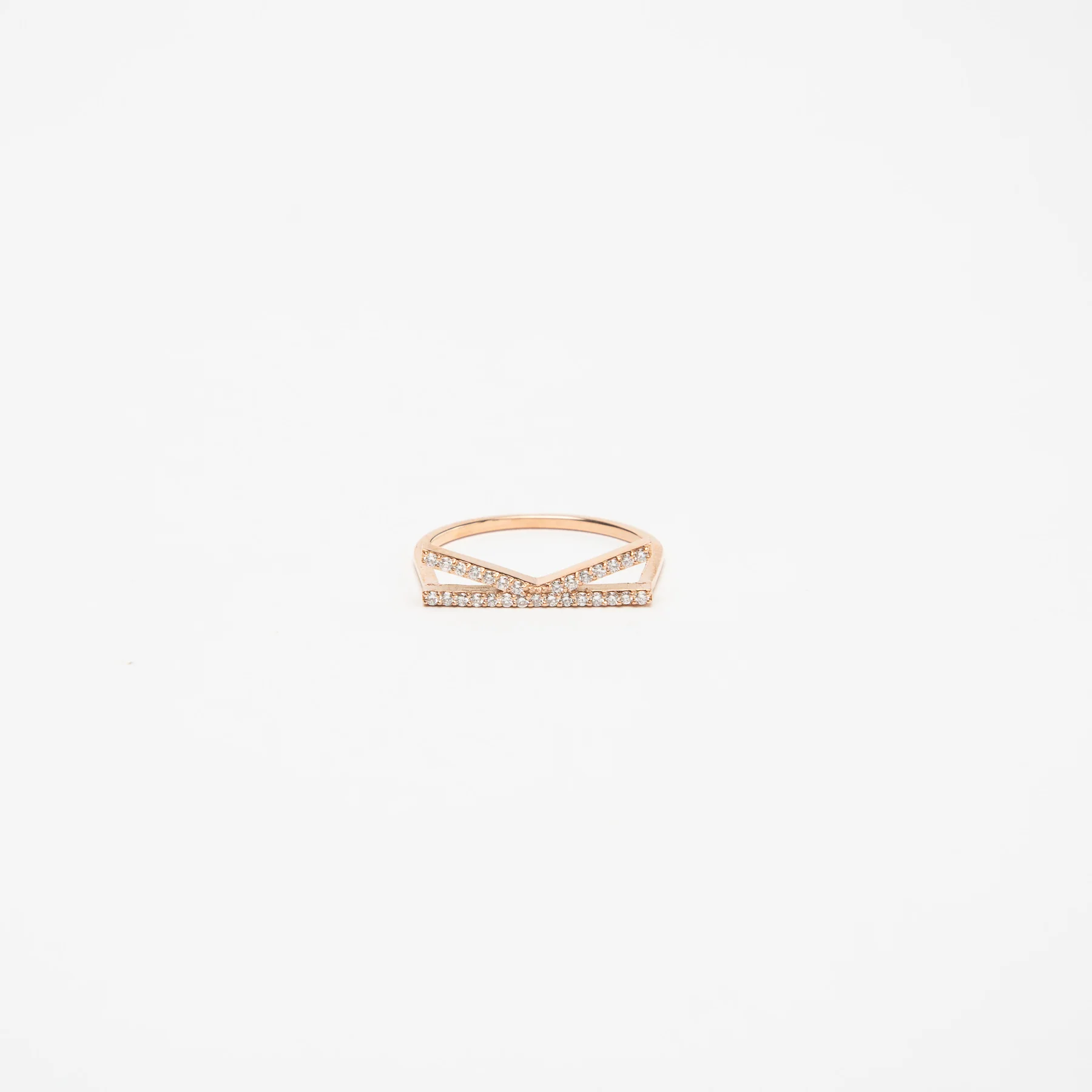 KWIT | LETTER K DIAMOND RING