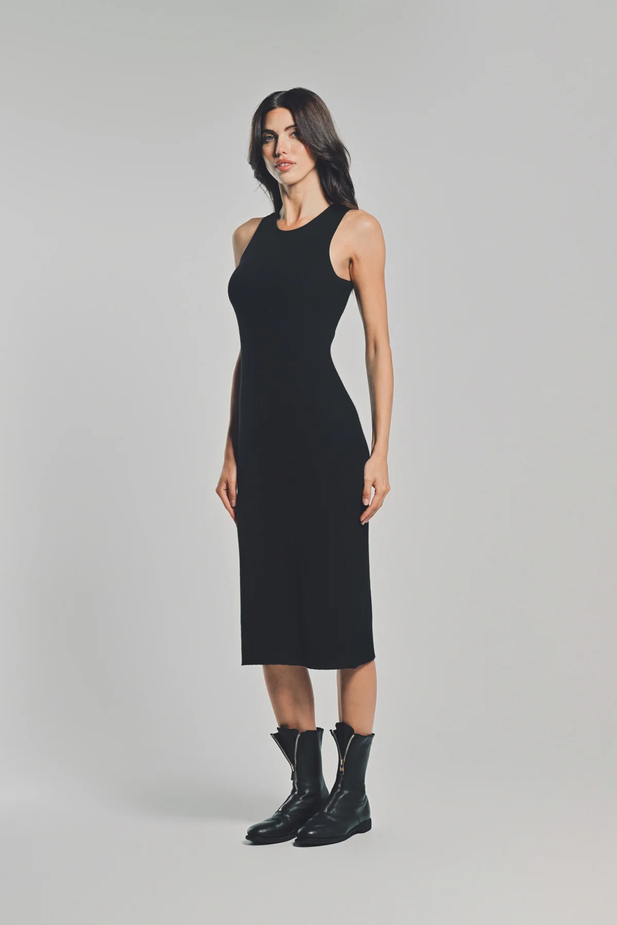 LARS ANDERSSON | LONG TANK DRESS 2X1 RIB - Image 3