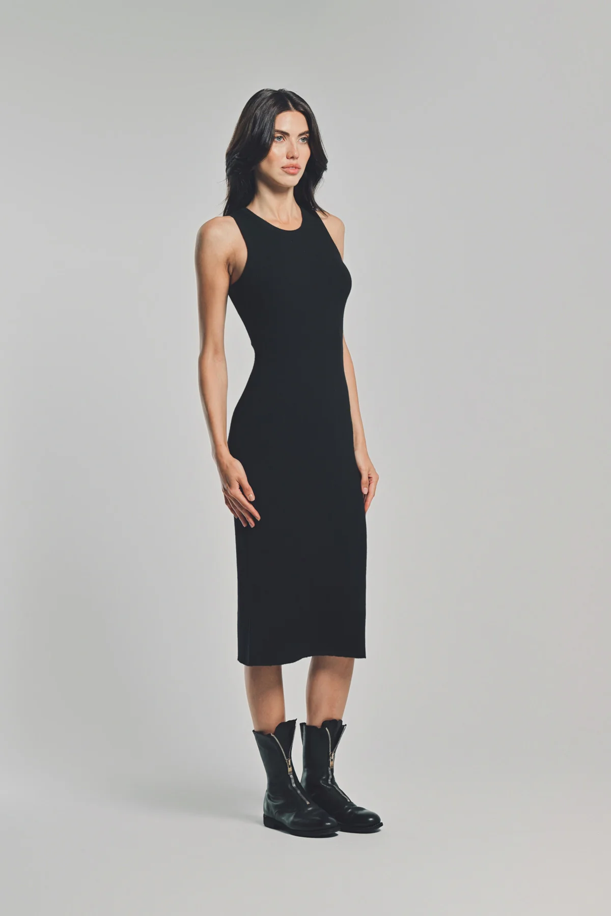 LARS ANDERSSON | LONG TANK DRESS 2X1 RIB - Image 5
