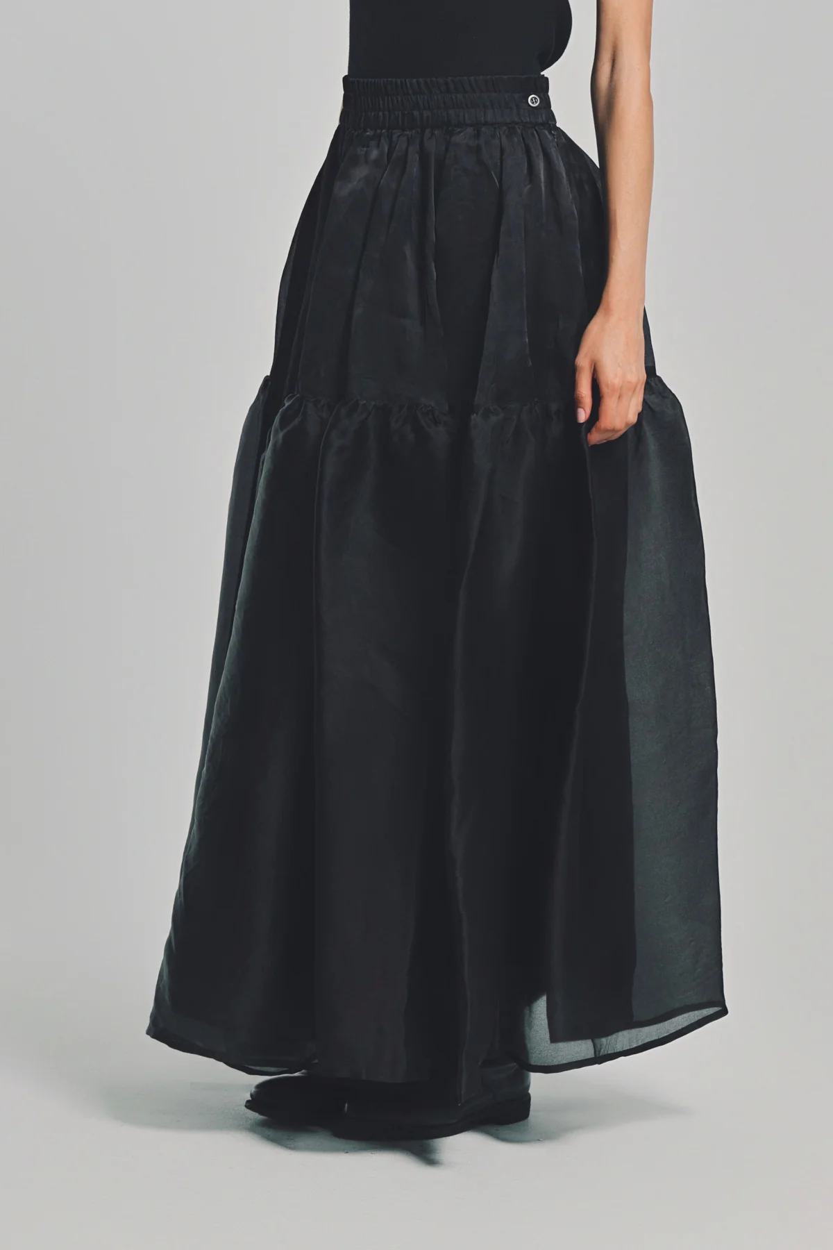 LARS ANDERSSON | WOVEN LONG SKIRT - Image 3