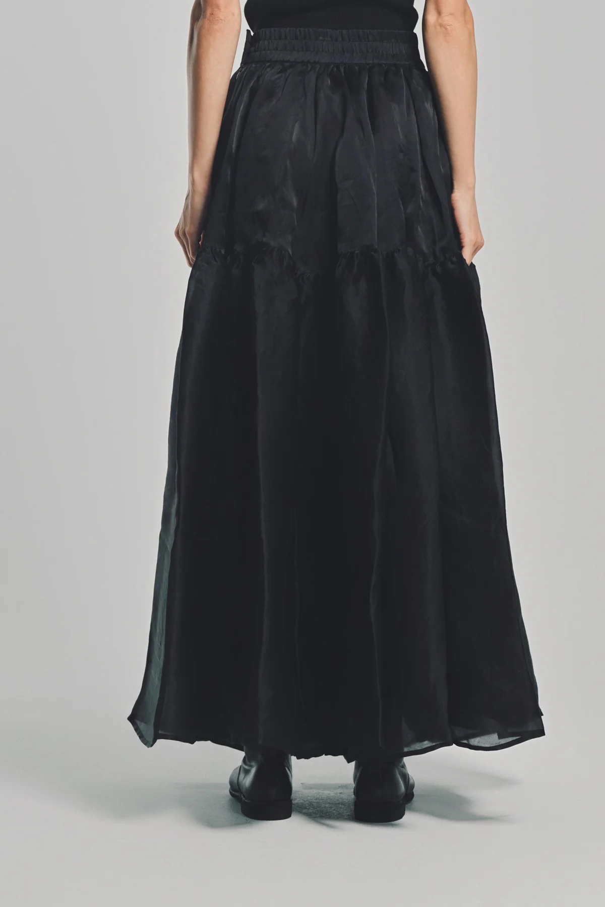 LARS ANDERSSON | WOVEN LONG SKIRT - Image 4
