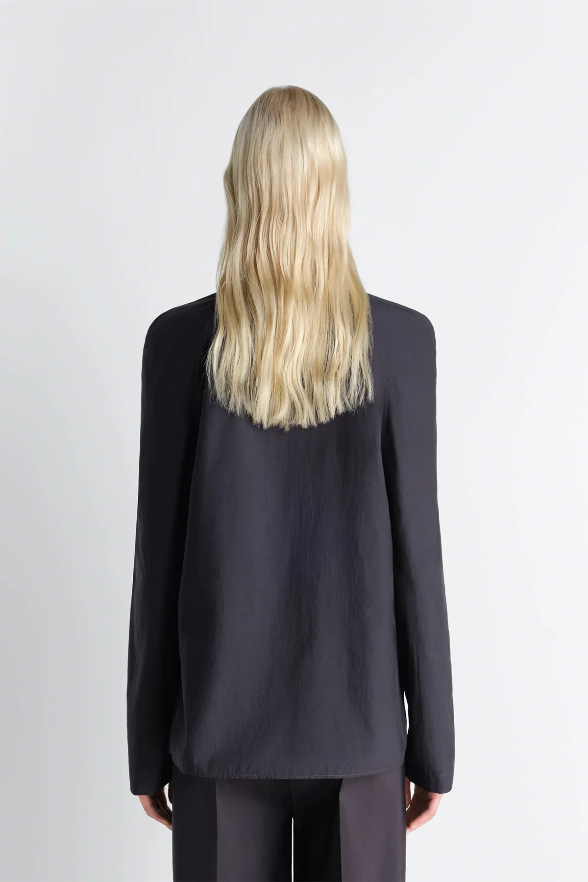 LEMAIRE | ASCOT BLOUSE IN WASHED COTTON SILK - Image 5