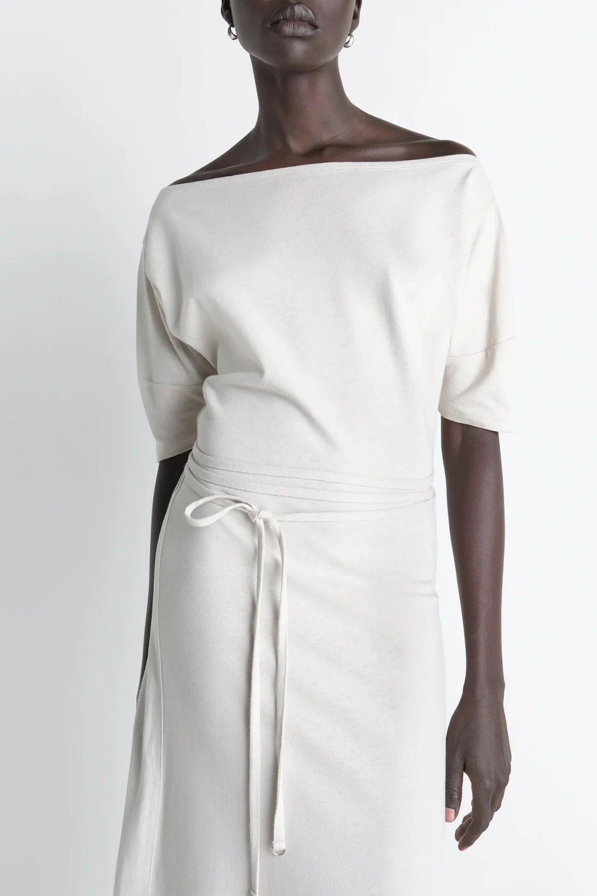 LEMAIRE | OFF SHOULDER DRESS IN JERSEY - Image 3