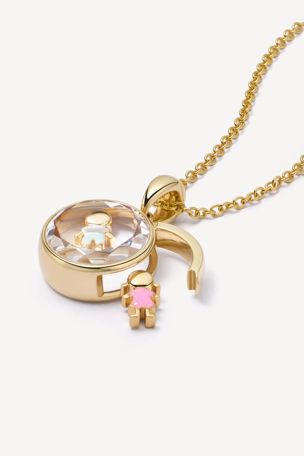 LOQUET LONDON | 18K MINI ROUND LOCKET - Image 2