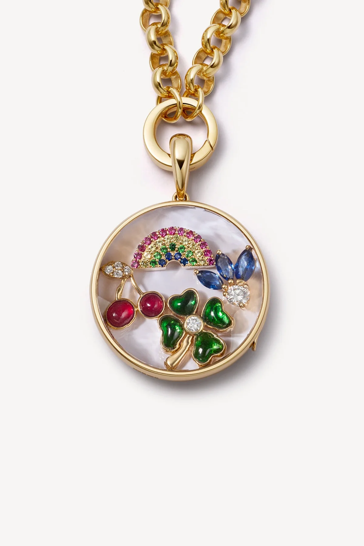 Loquet London | Blue Iris Charm - Image 2