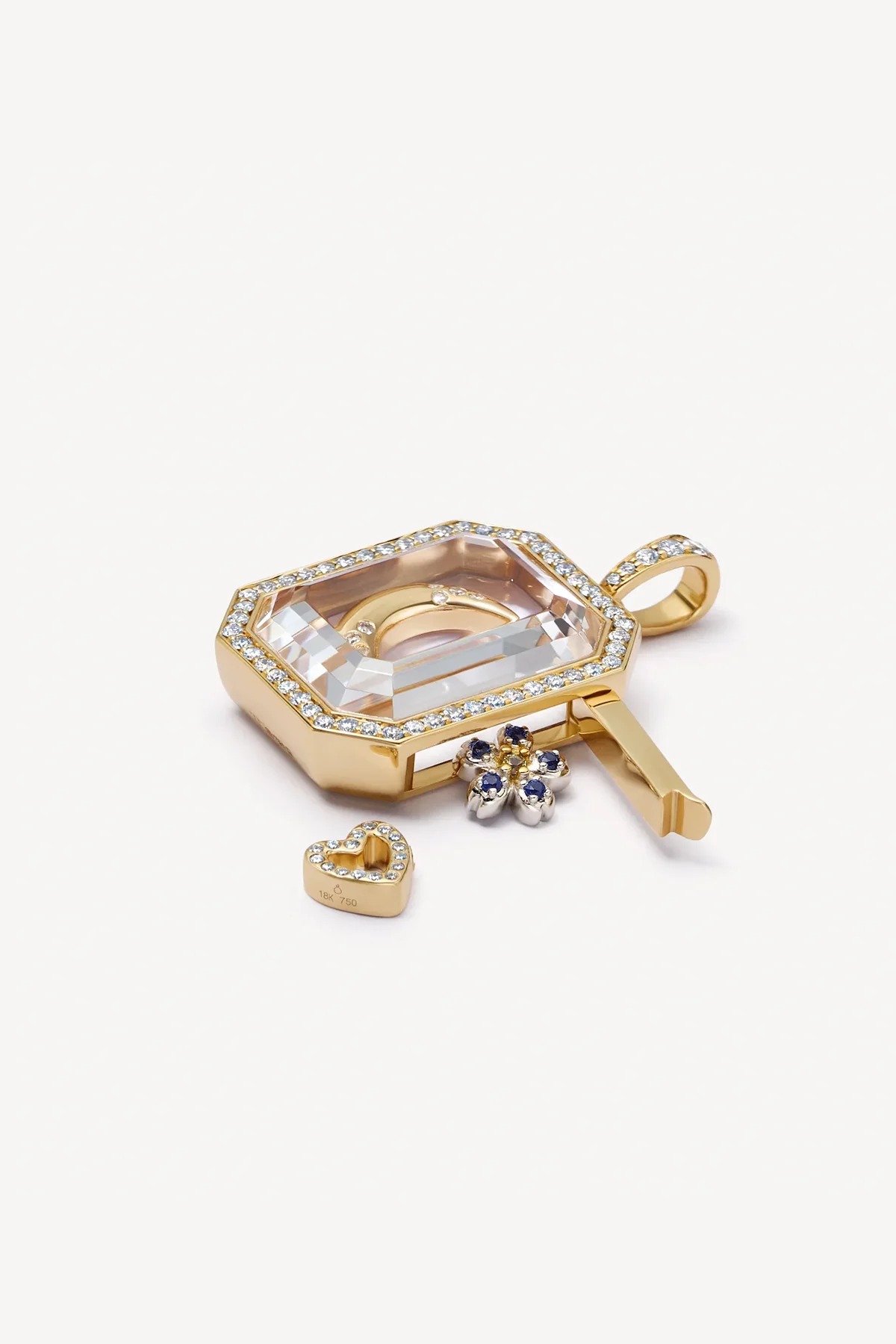 LOQUET LONDON | CRESCENT MOON CHARM - Image 2