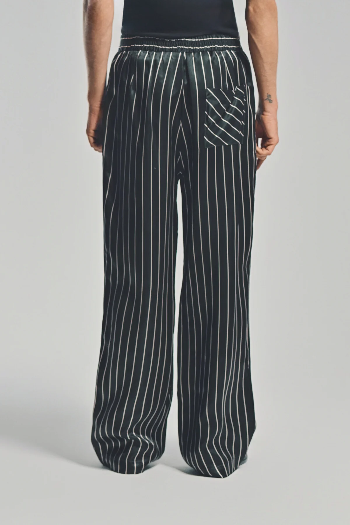 LOUIS GABRIEL NOUCHI | PINSTRIPE PAJAMA PANTS - Image 4