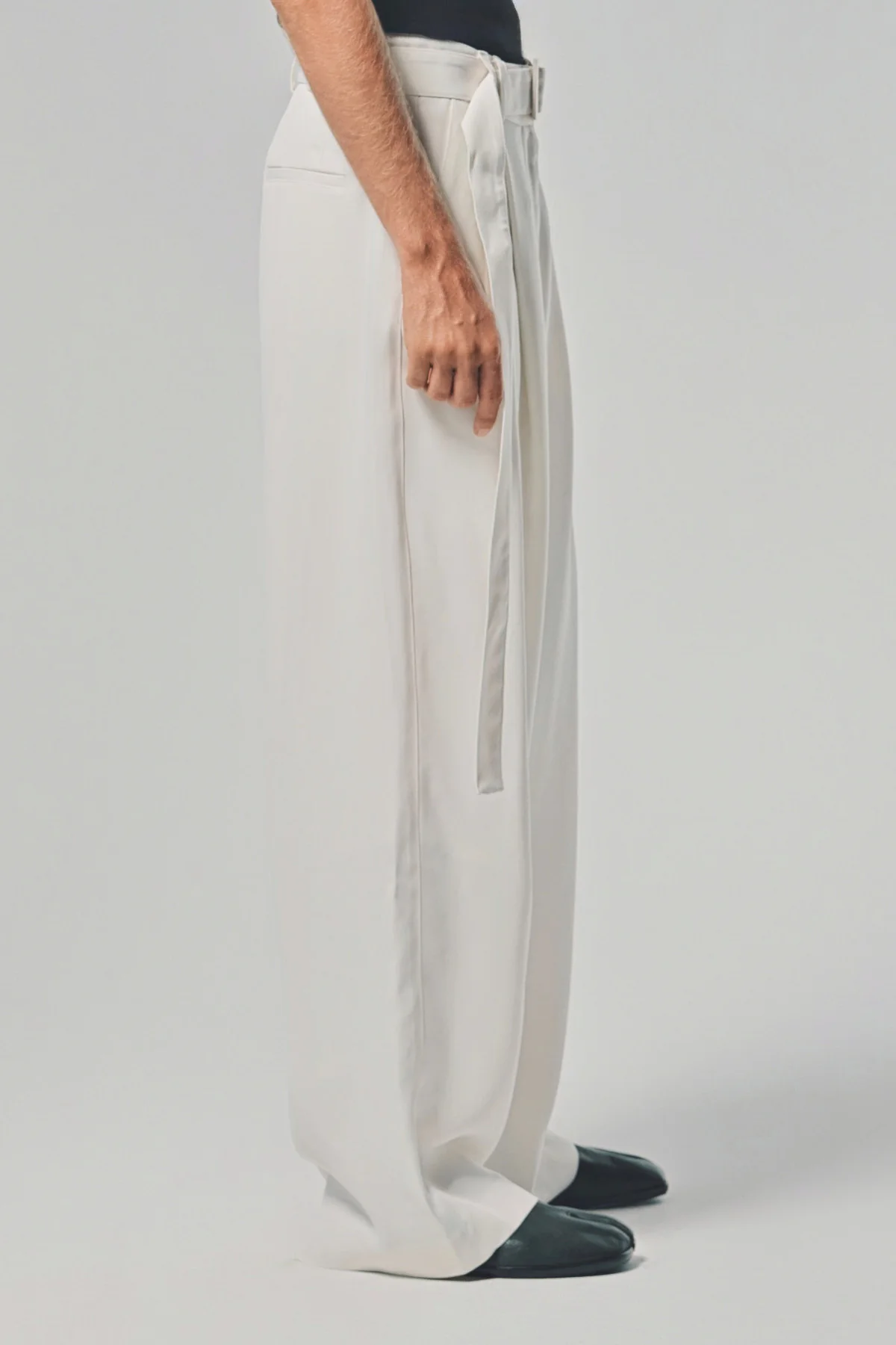 LOUIS GABRIEL NOUCHI | WIDE-LEG PLEATED PANTS - Image 3