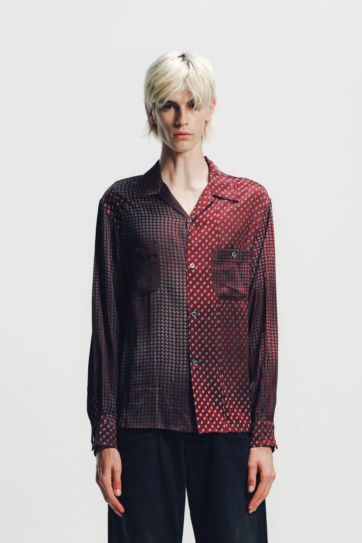 Maison Margiela | Paisley Long Sleeve Shirt - Image 2