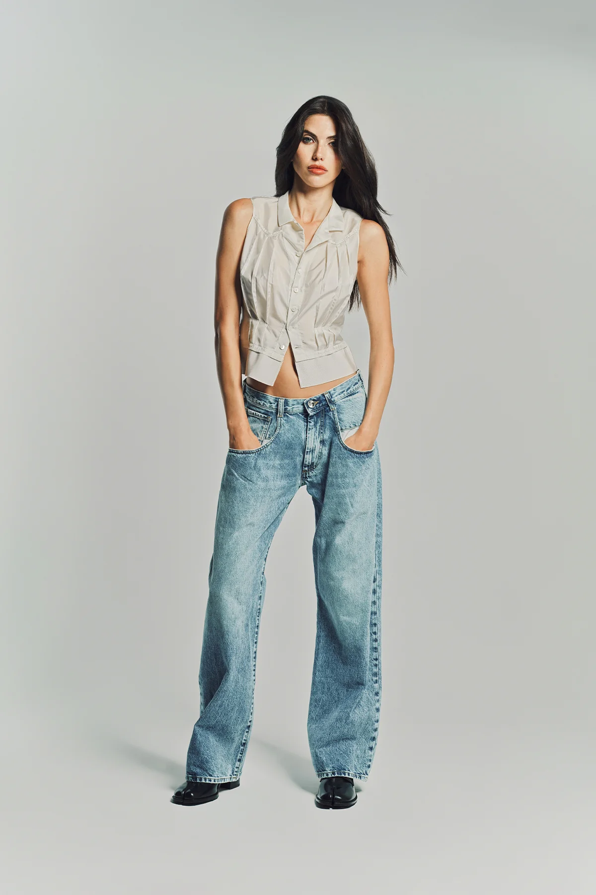 MAISON MARGIELA | SILK TOP