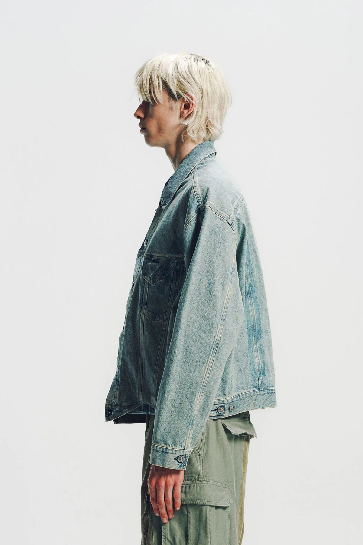 Maison Margiela | Taped Denim Jacket - Image 3