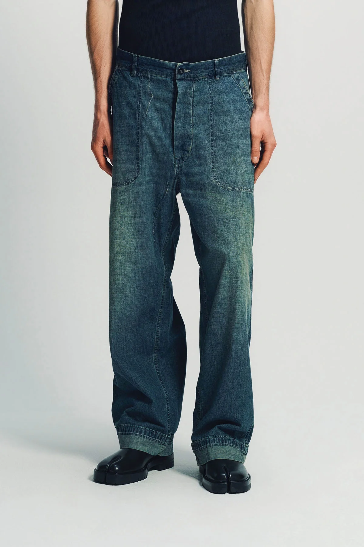 MAISON MARGIELA | WIDE-LEG JEANS - Image 2