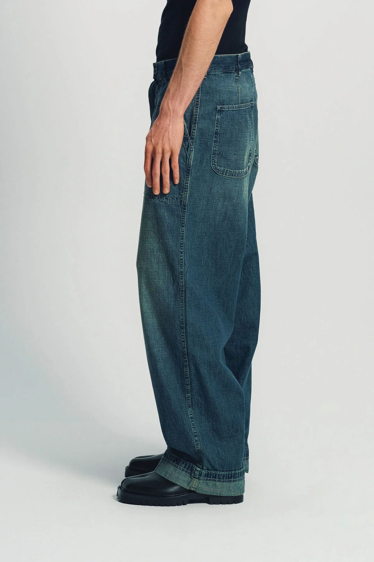 MAISON MARGIELA | WIDE-LEG JEANS - Image 3