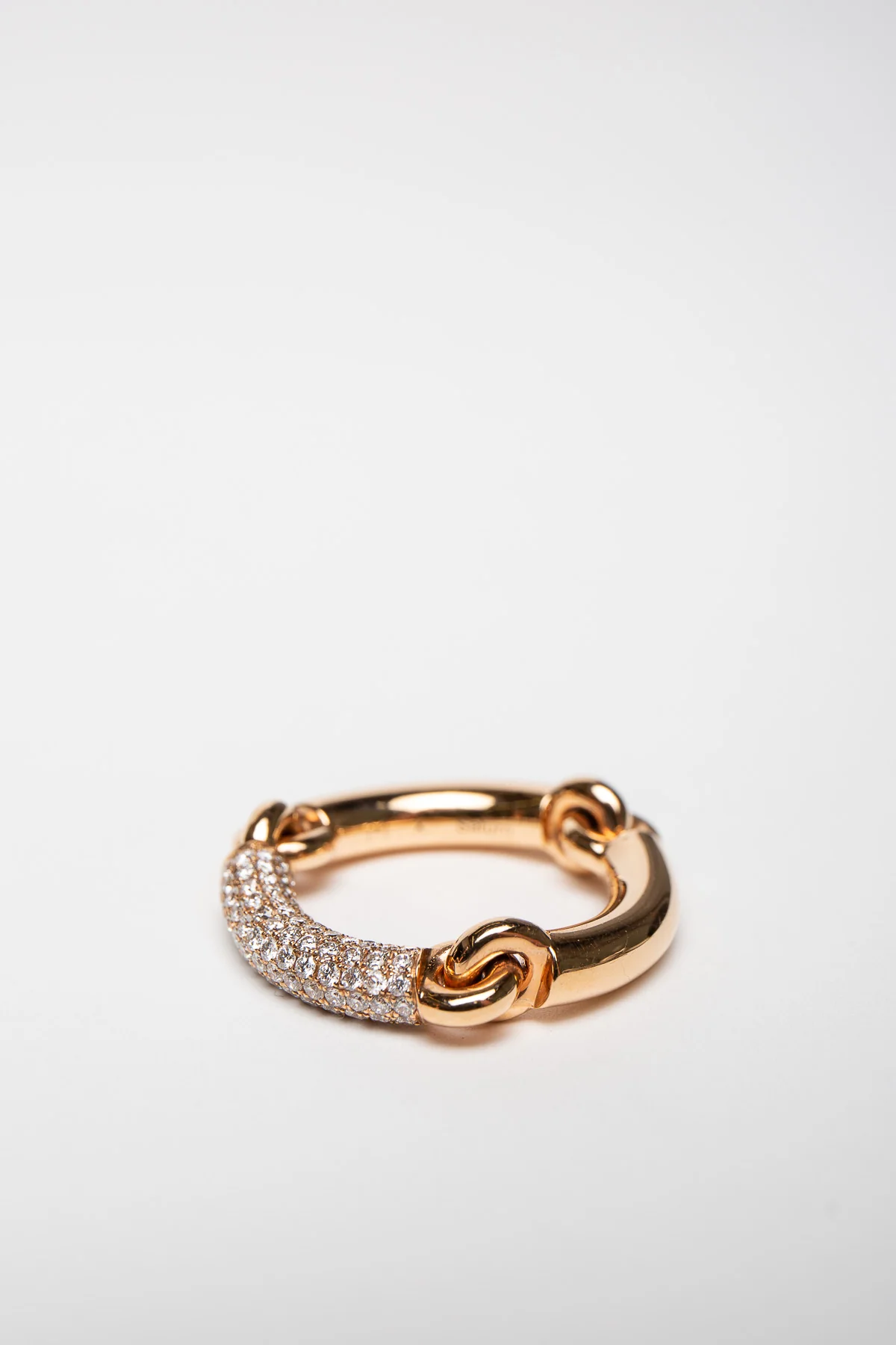 MAOR | 18K ROSE GOLD SOLSTICE RING 1.1CT - Image 3