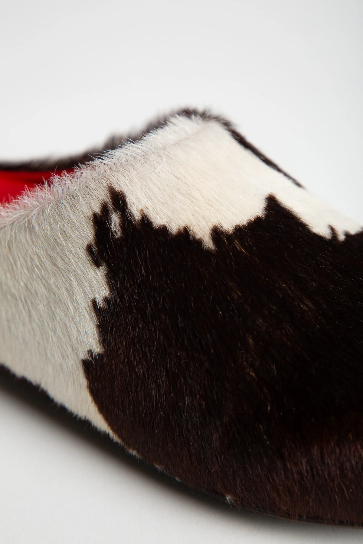 Marni | Cow-Print Ponyhair Fussett Sabot - Image 5