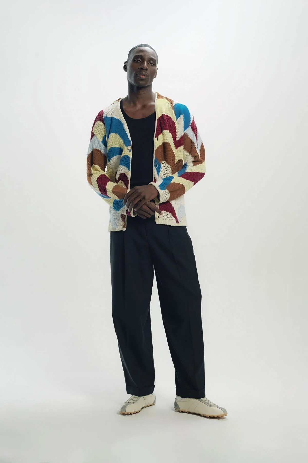 MARNI | CROCHET-EFFECT CARDIGAN