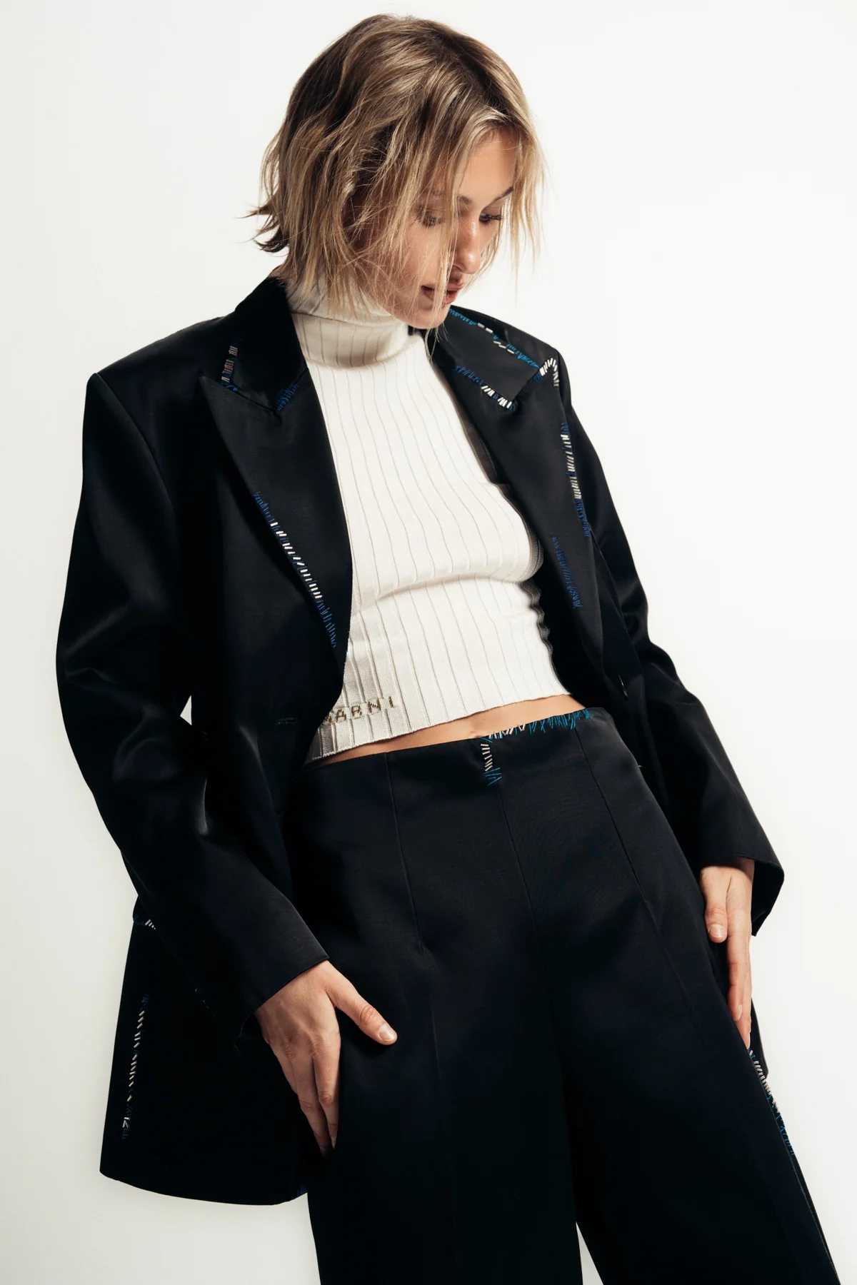 MARNI | DUCHESSE SATIN BLAZER - Image 2
