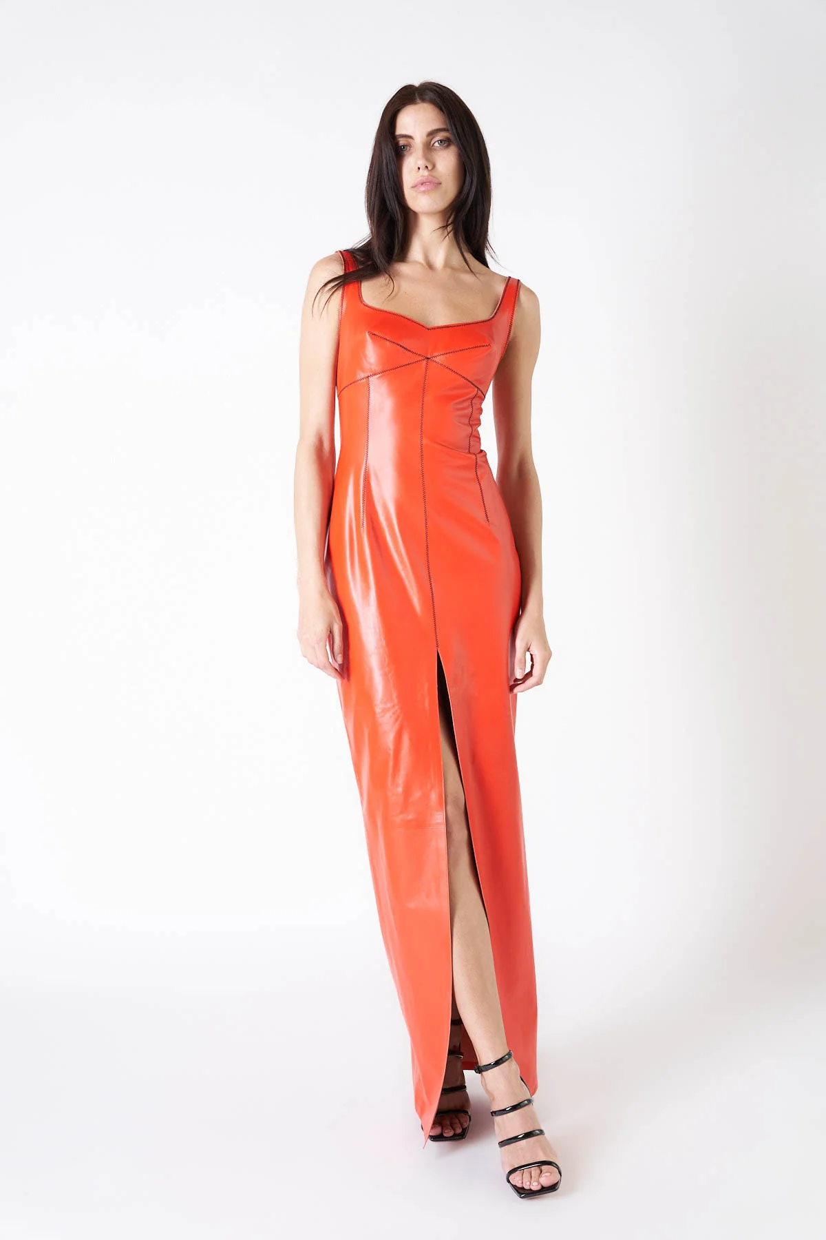 MARNI | LAMBSKIN LEATHER DRESS - Image 2