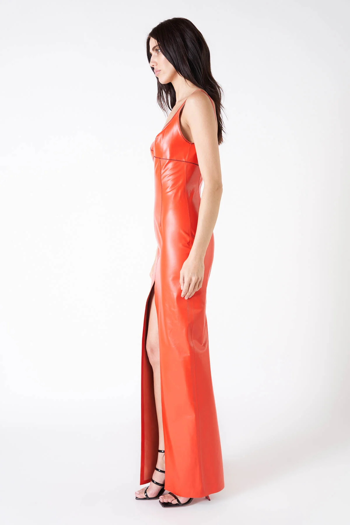 MARNI | LAMBSKIN LEATHER DRESS - Image 3