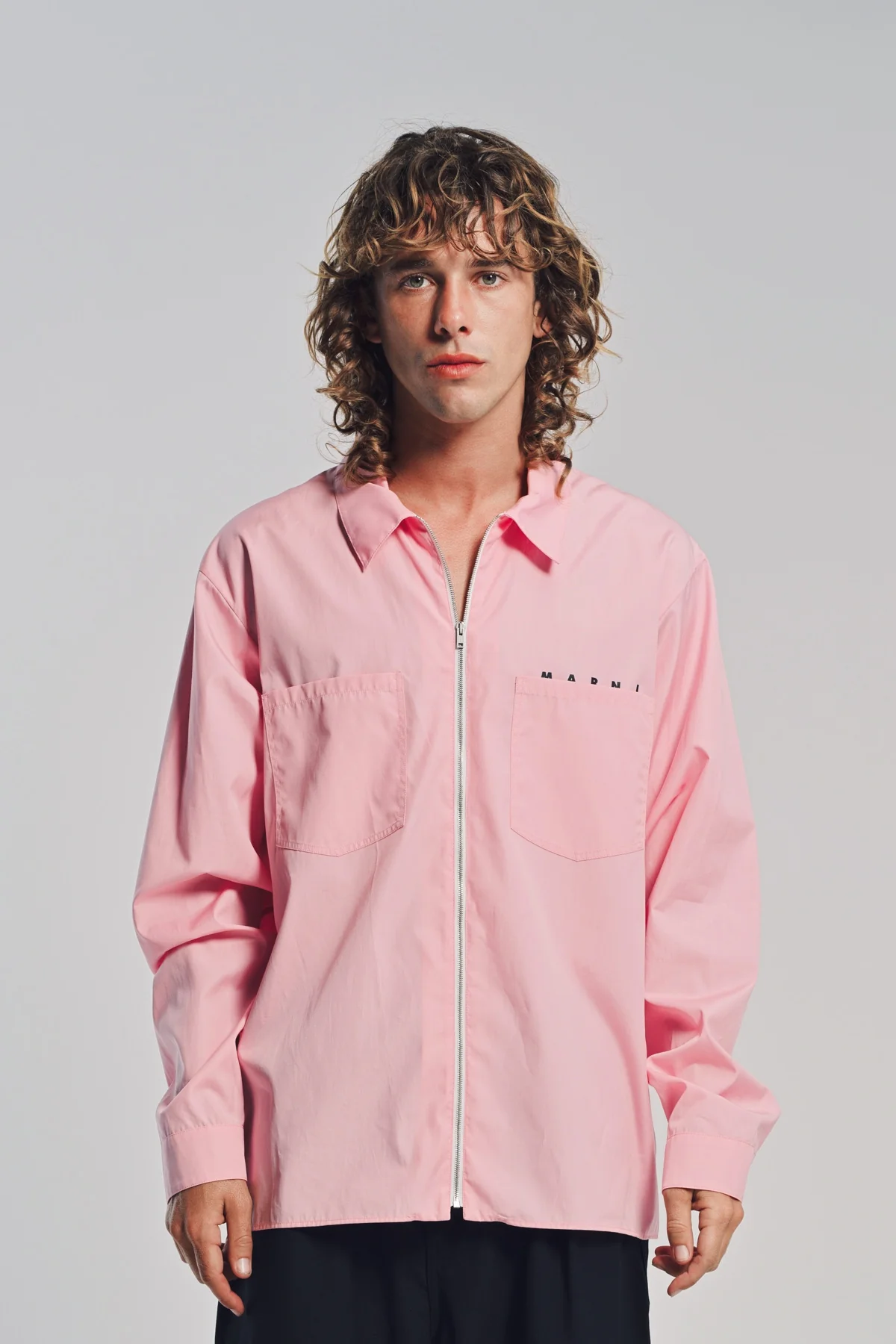 MARNI | ZIP-UP LONG SLEEVE SHIRT - Image 2