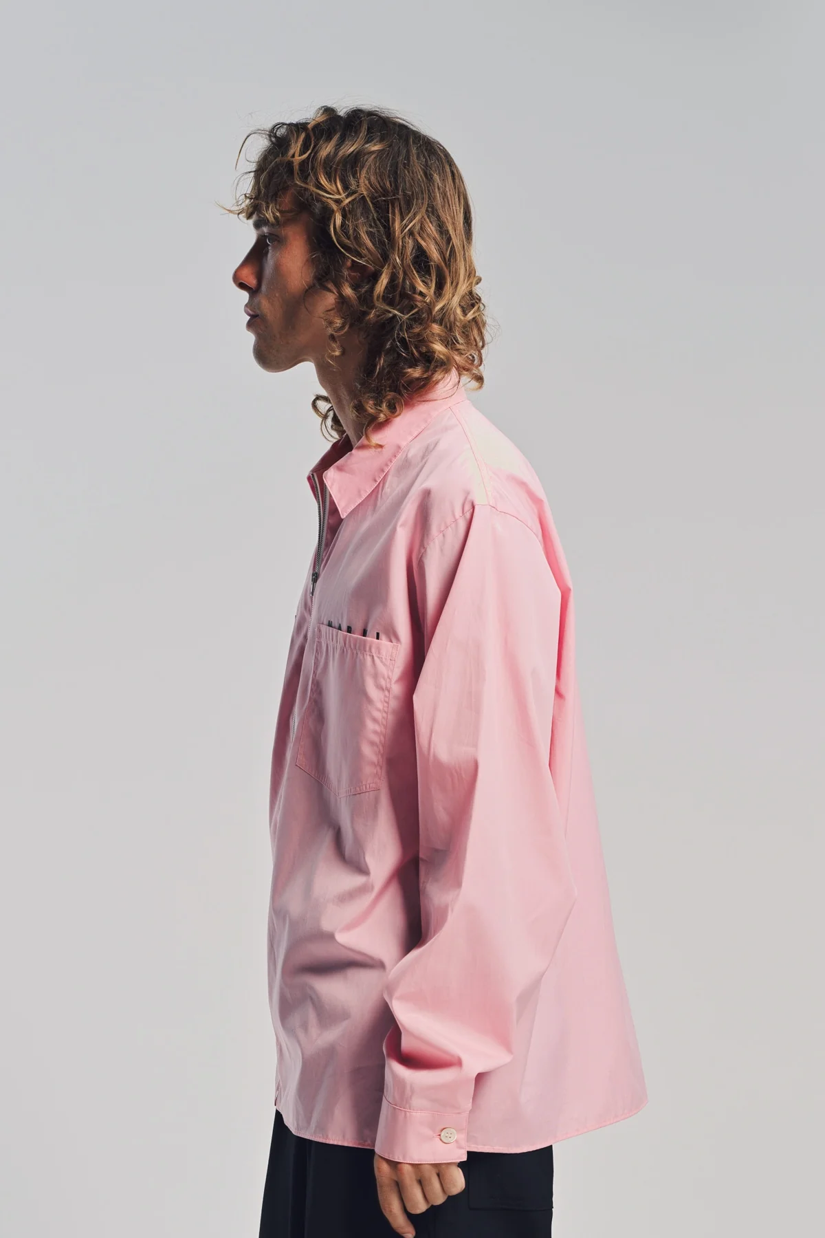MARNI | ZIP-UP LONG SLEEVE SHIRT - Image 3