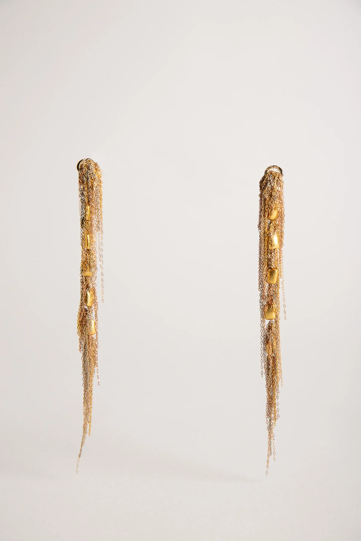MARTIN BERNSTEIN | GOLD OMEGA EARRINGS