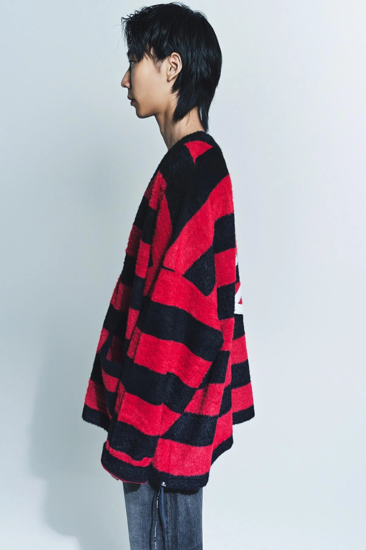 MASTERMIND | MOHAIR BORDER CARDIGAN - Image 5