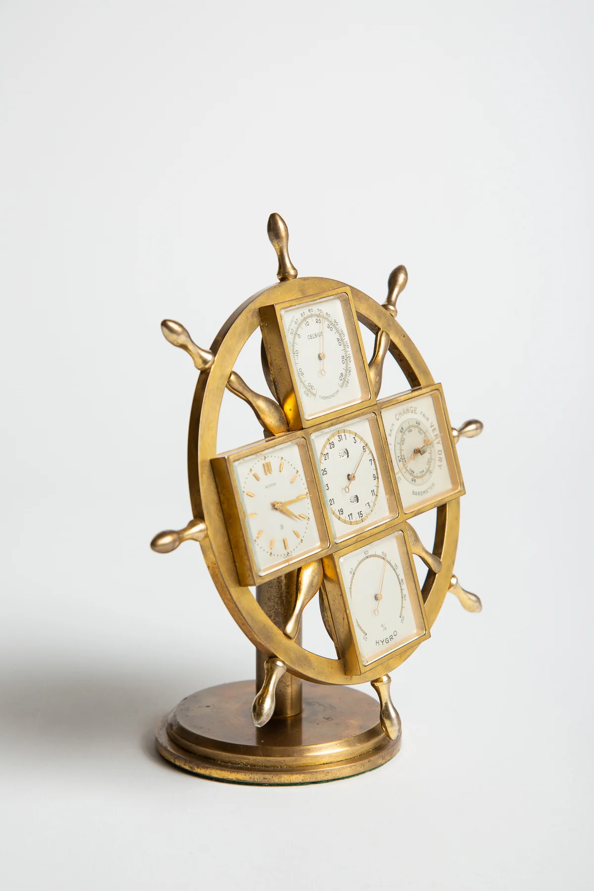 MATHEY-TISSOT | 1920'S DESK CLOCK/WEATHER STATION - Image 2