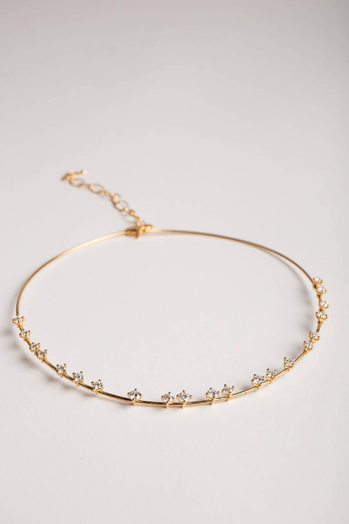 MATTIA CIELO | YELLOW GOLD DIAMOND NECKLACE - Image 3