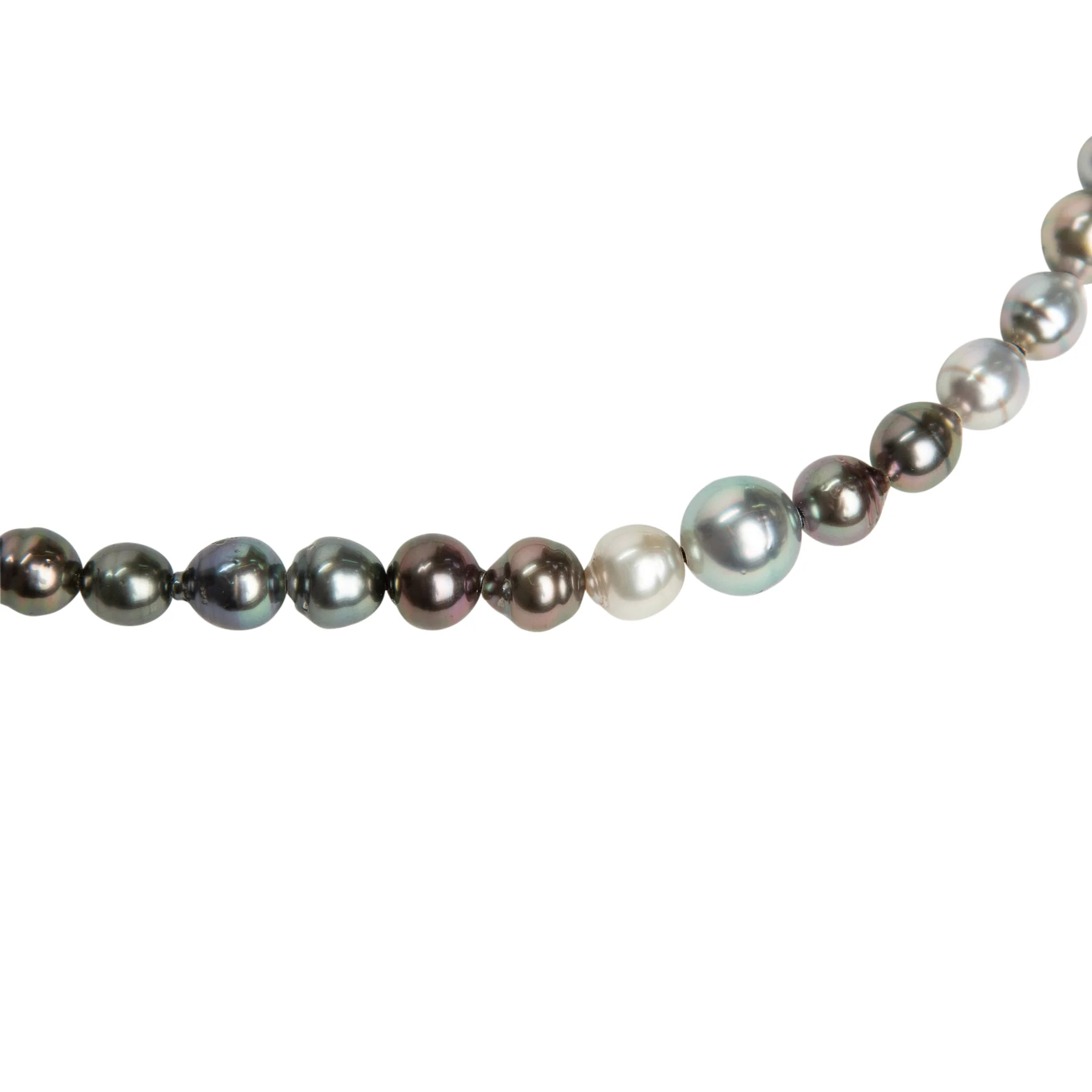 MAXFIELD PRIVATE COLLECTION | GRADIENT PEARL NECKLACE - Image 3