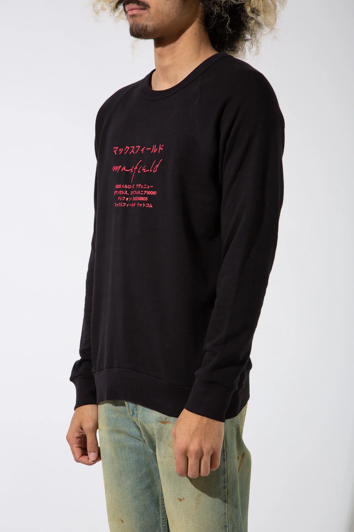MAXFIELD MERCH COLLECTION | JAPANESE LOGO CREWNECK - Image 5