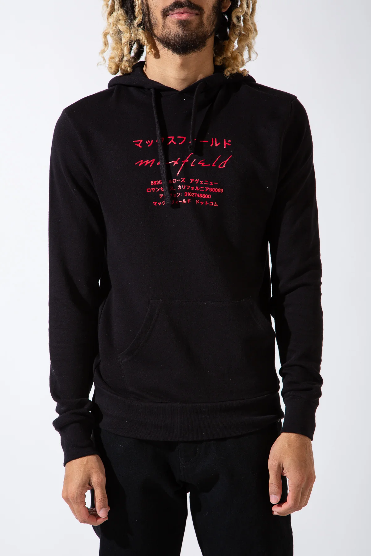 MAXFIELD MERCH COLLECTION | JAPANESE LOGO HOODIE - Image 4