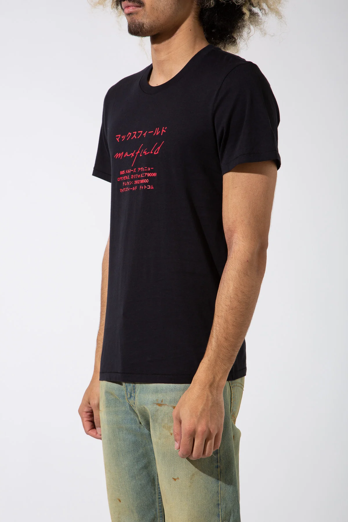MAXFIELD MERCH COLLECTION | JAPANESE LOGO SHORT SLEEVE TEE - Image 5
