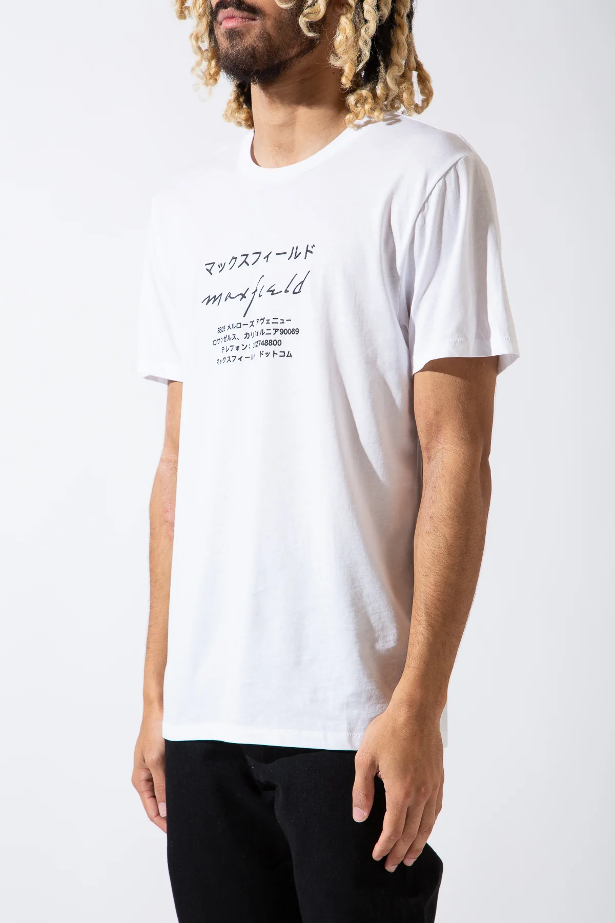 MAXFIELD MERCH COLLECTION | JAPANESE LOGO SHORT SLEEVE TEE - Image 6