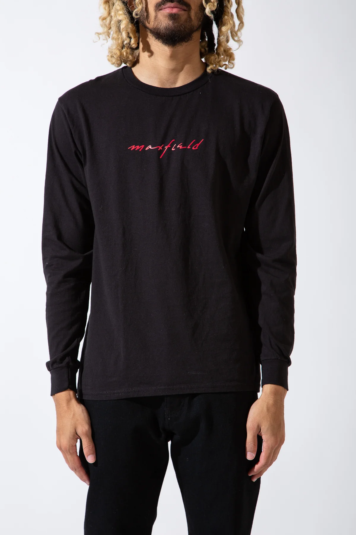 MAXFIELD MERCH COLLECTION | LOGO LONG SLEEVE TEE - Image 4