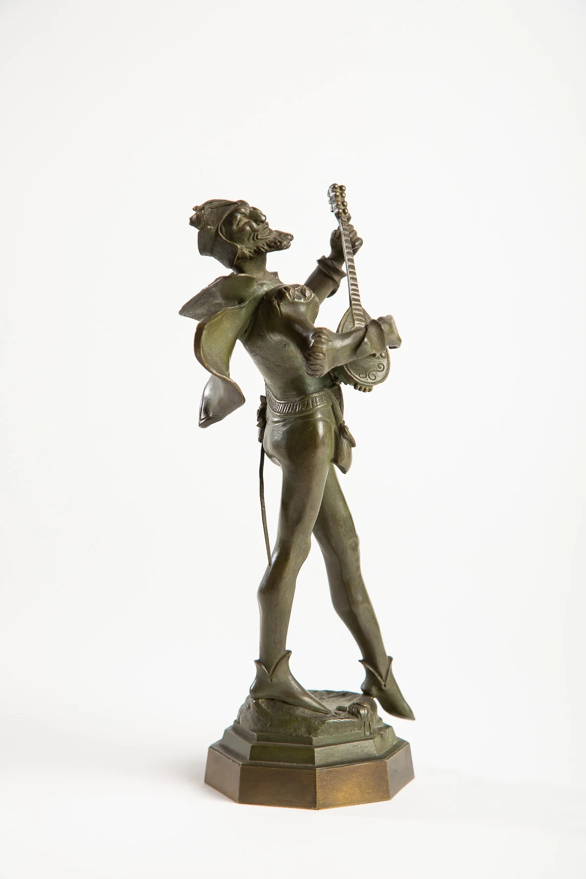 MAXFIELD PRIVATE COLLECTION | A. DE WEVER MEPHISTO WITH MANDOLIN SIGNED - Image 3