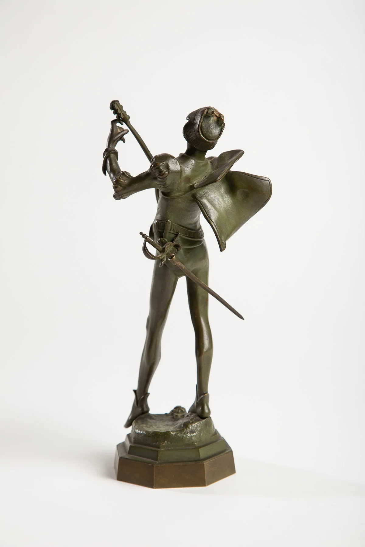 MAXFIELD PRIVATE COLLECTION | A. DE WEVER MEPHISTO WITH MANDOLIN SIGNED - Image 4
