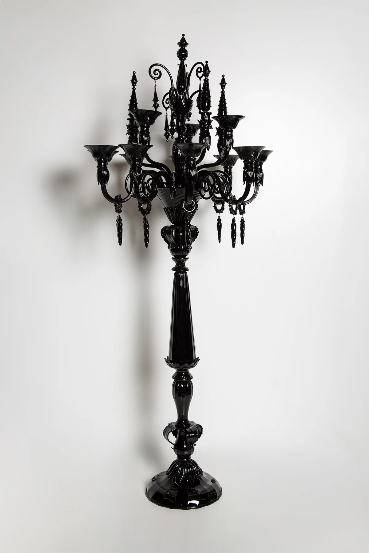 MAXFIELD PRIVATE COLLECTION | SEGUSO GIANNI MURANO FLOOR CHANDELIER